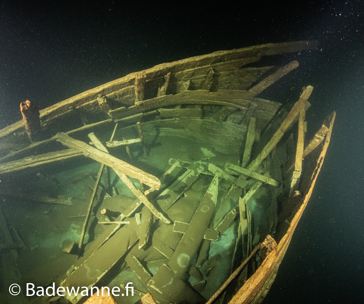 cabine principale arriere navire 17e siecle etrangement bien conserve mer baltique