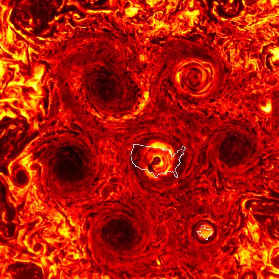 cyclones jupiter echelle etats-unis