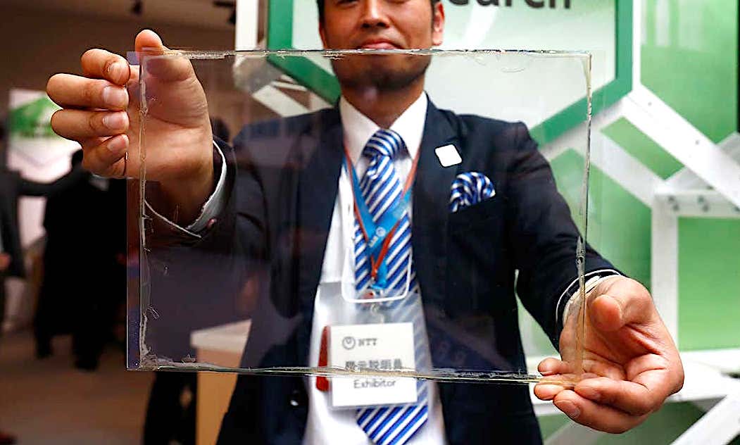 Des batteries aussi transparentes que du verre pour alimenter les appareils électroniques