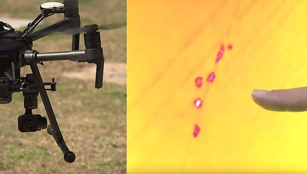 Un enfant disparu a été retrouvé grâce à l'aide d'un drone équipé d'une caméra thermique