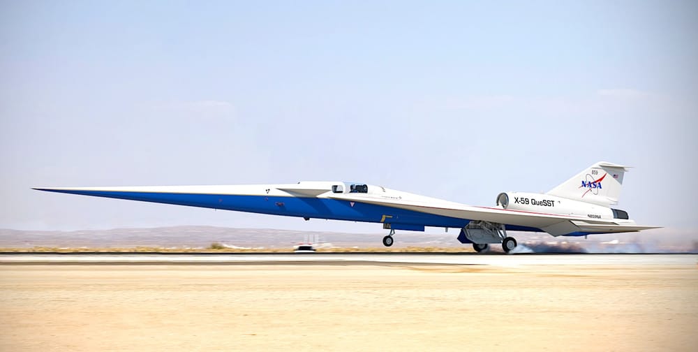 L'avion supersonique « silencieux » de la NASA vient d'être approuvé pour l'assemblage final
