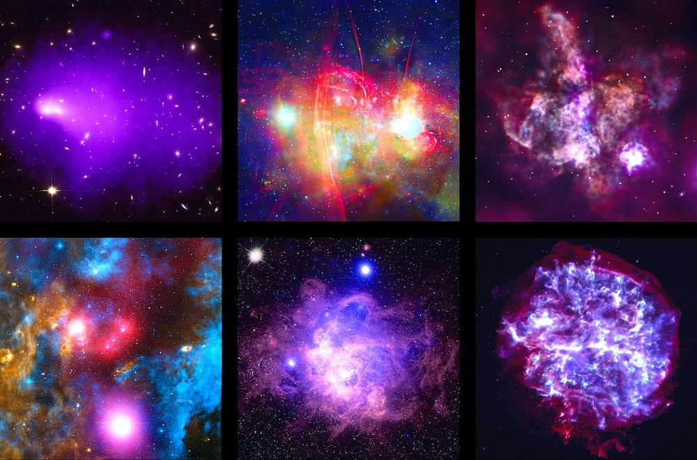 La NASA dévoile des vues cosmiques étonnantes à l'occasion du 20e anniversaire du télescope spatial Chandra