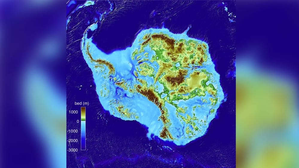 Découverte des terres les plus profondes au monde, cachées sous la glace de l'Antarctique