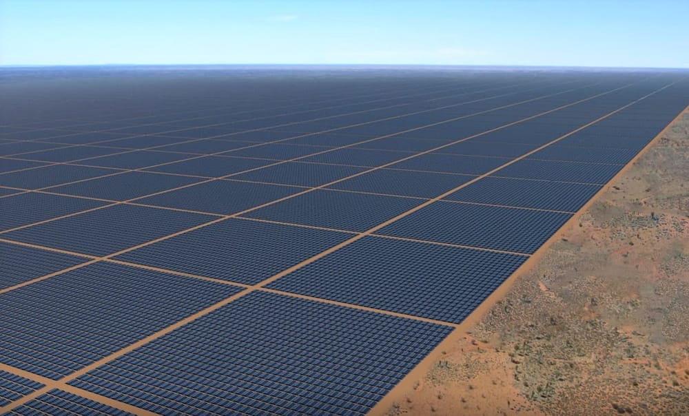 La plus grande ferme solaire au monde sera construite en Australie