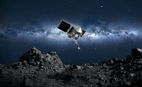 C'est un succès ! La sonde OSIRIS-REx s'est posée sur l'astéroïde Bennu pour collecter des échantillons
